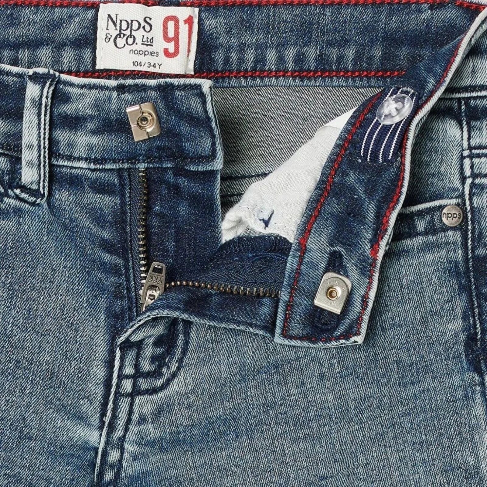 Noppies Boys Denim Pants Skinny Fit Kent Acres - Light Distress Wash - ebebek - Black Friday