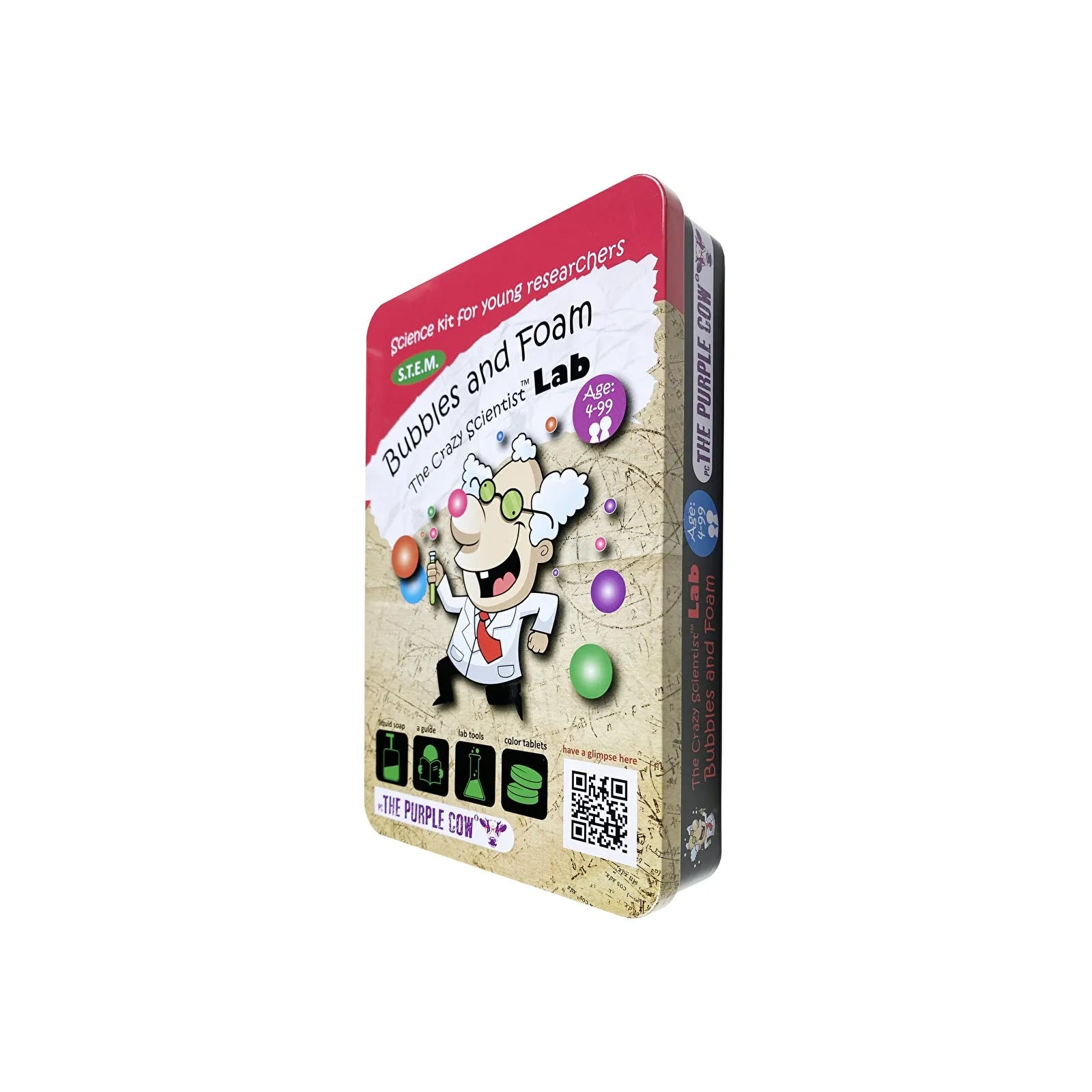 The Purple Cow Crazy Scientist LAB Bubbles & Foam - ebebek - Black Friday