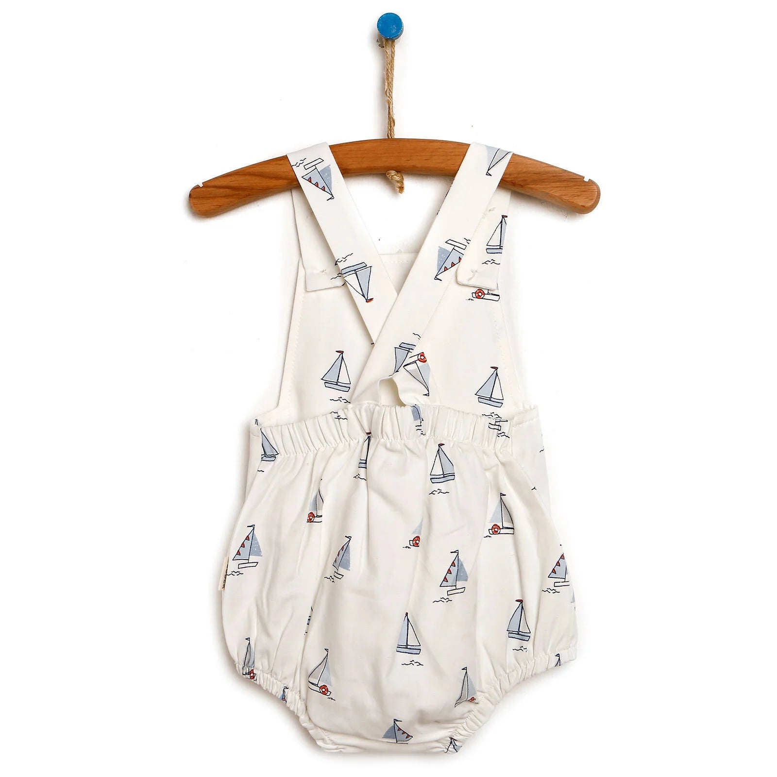 Bebbek Newborn Salling Theme Romper - White - ebebek - Black Friday