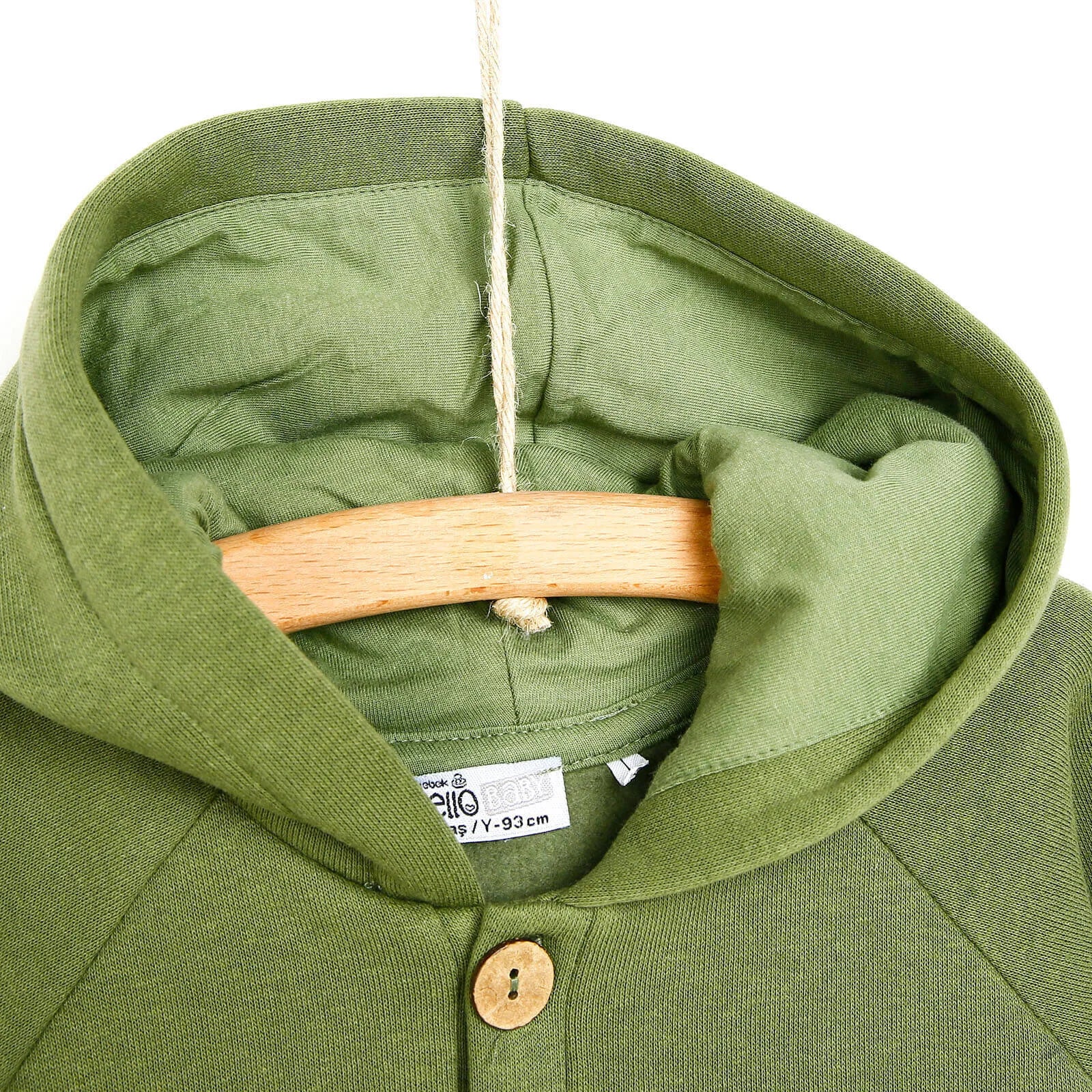 HelloBaby Basic Baby Boy Sweatshirt - Khaki - ebebek - Black Friday