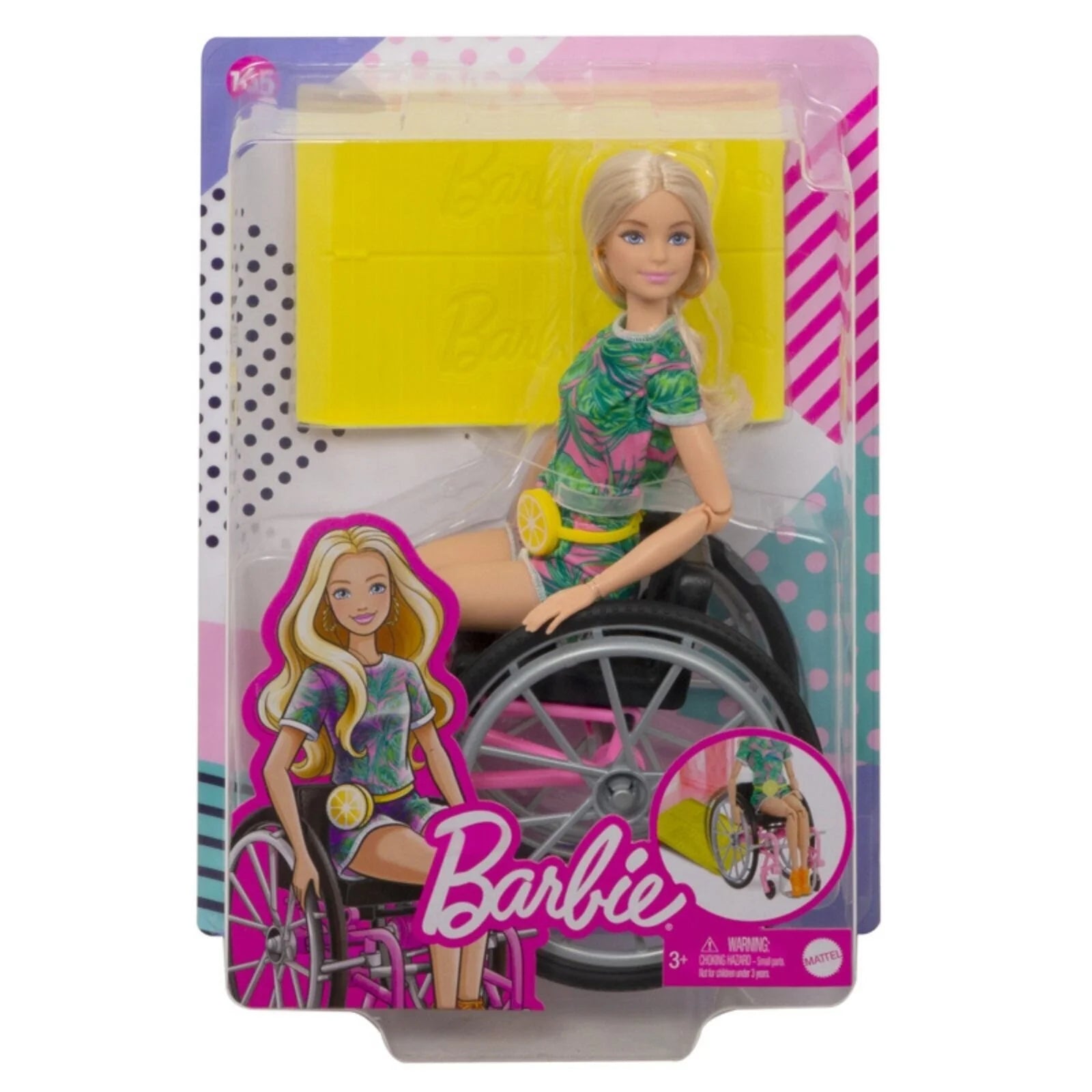 Barbie Fashionista with Wheelchair Set Blonde - ebebek - Black Friday
