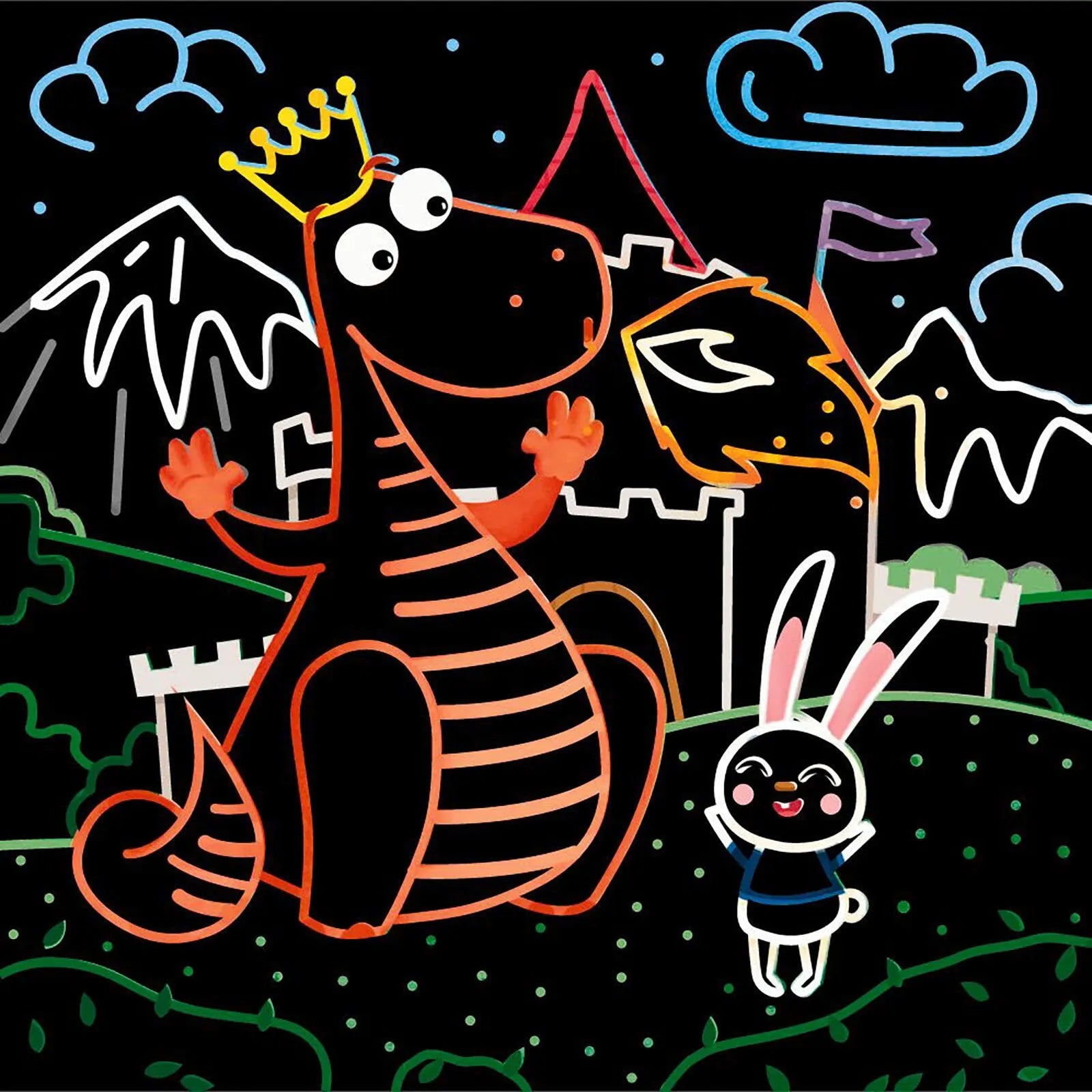 Dodo Scratch Set Dragons - ebebek - Black Friday