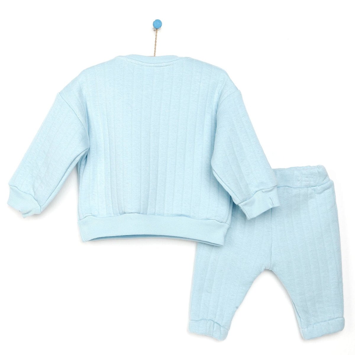 Tuffy Sweatshirt - Footless Bottom - Light Blue - ebebek - Black Friday