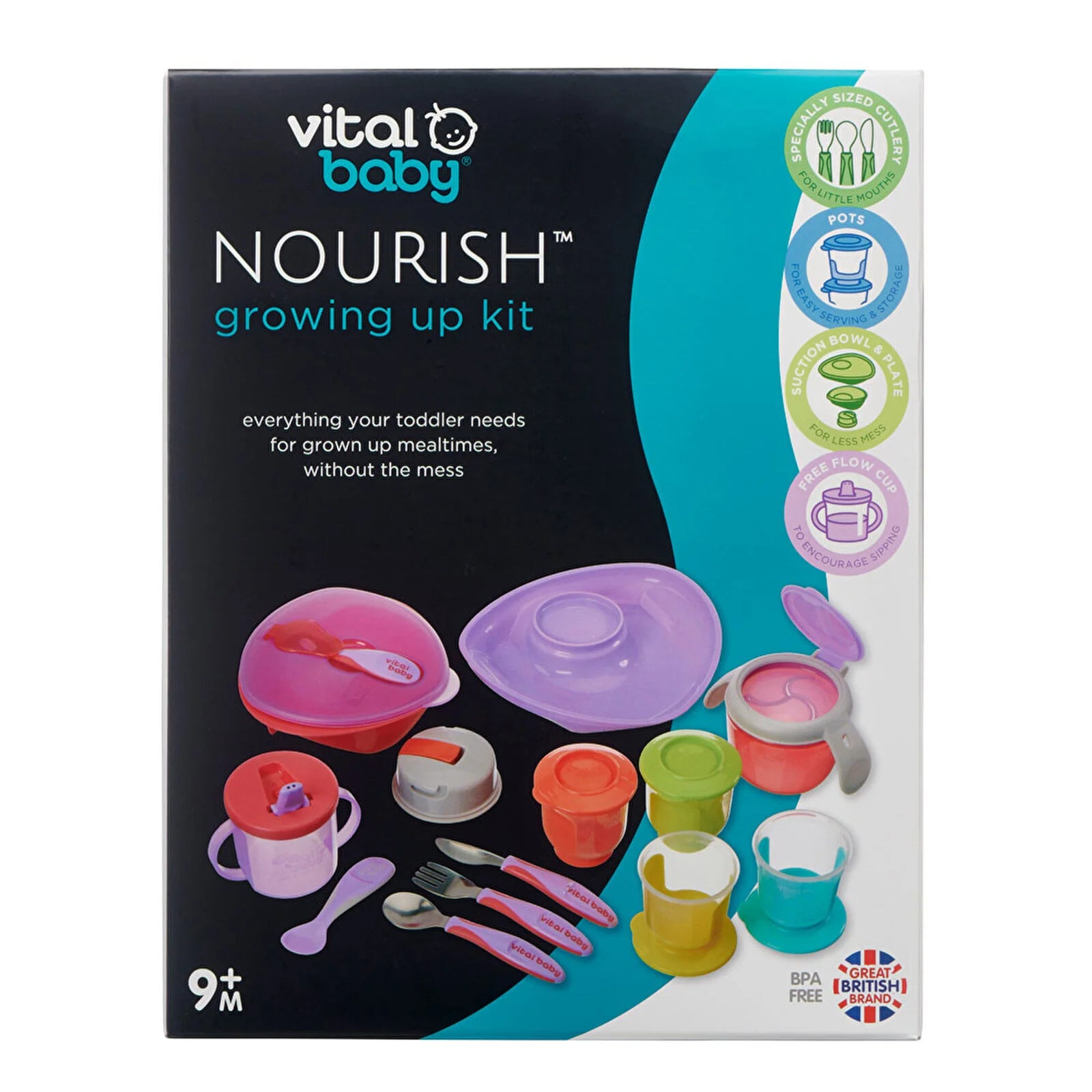 Vital Baby Nourish Growing Up Kit 9+ months - Fizz - ebebek - Black Friday