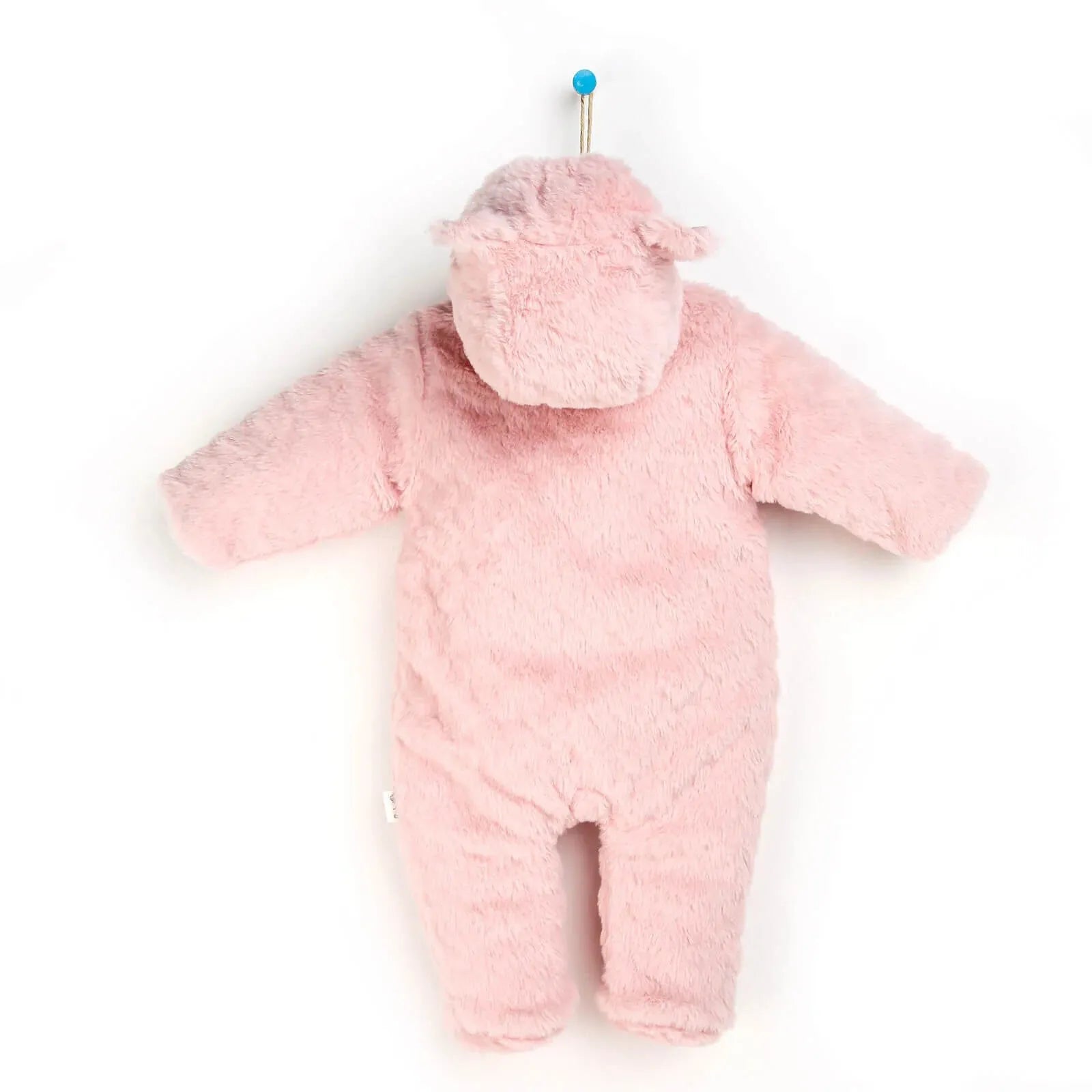 Bebetto Welsoft Footed Jumpsuit - Light Pink - ebebek - Black Friday