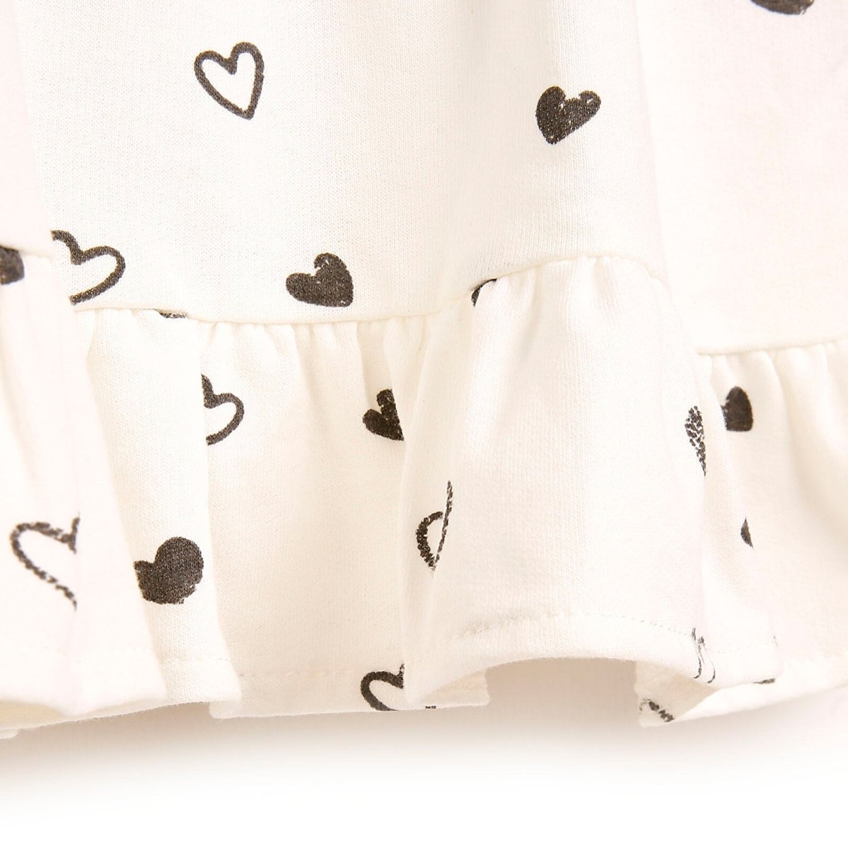 HelloBaby Basic Baby Girl Heart Printed - Beige - ebebek - Black Friday