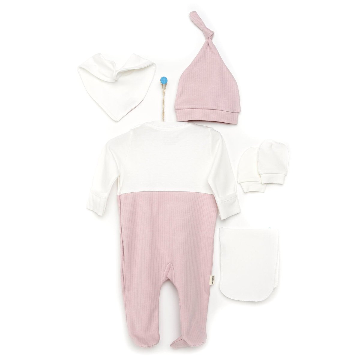 Bebbek Baby Girl 5 Pcs Newborn Gift Starter Set - Purple - ebebek - Black Friday