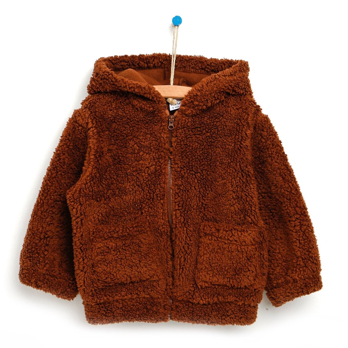 Tuffy Welsoft Plush Jacket - Brown - ebebek - Black Friday
