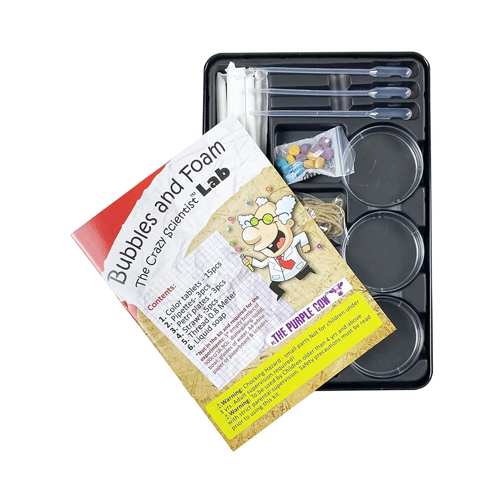 The Purple Cow Crazy Scientist LAB Bubbles & Foam - ebebek - Black Friday