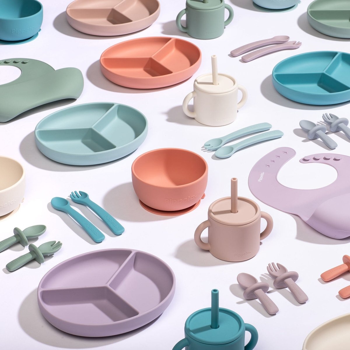 Pippeta Ultimate Weaning Set Pack of 6 - Coral Pink - ebebek - Black Friday