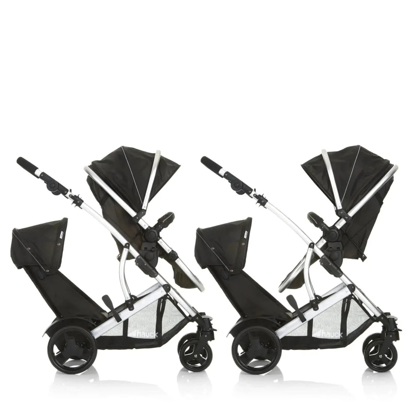 Hauck Duett 2 Tandem Pushchair - Black - ebebek - Black Friday