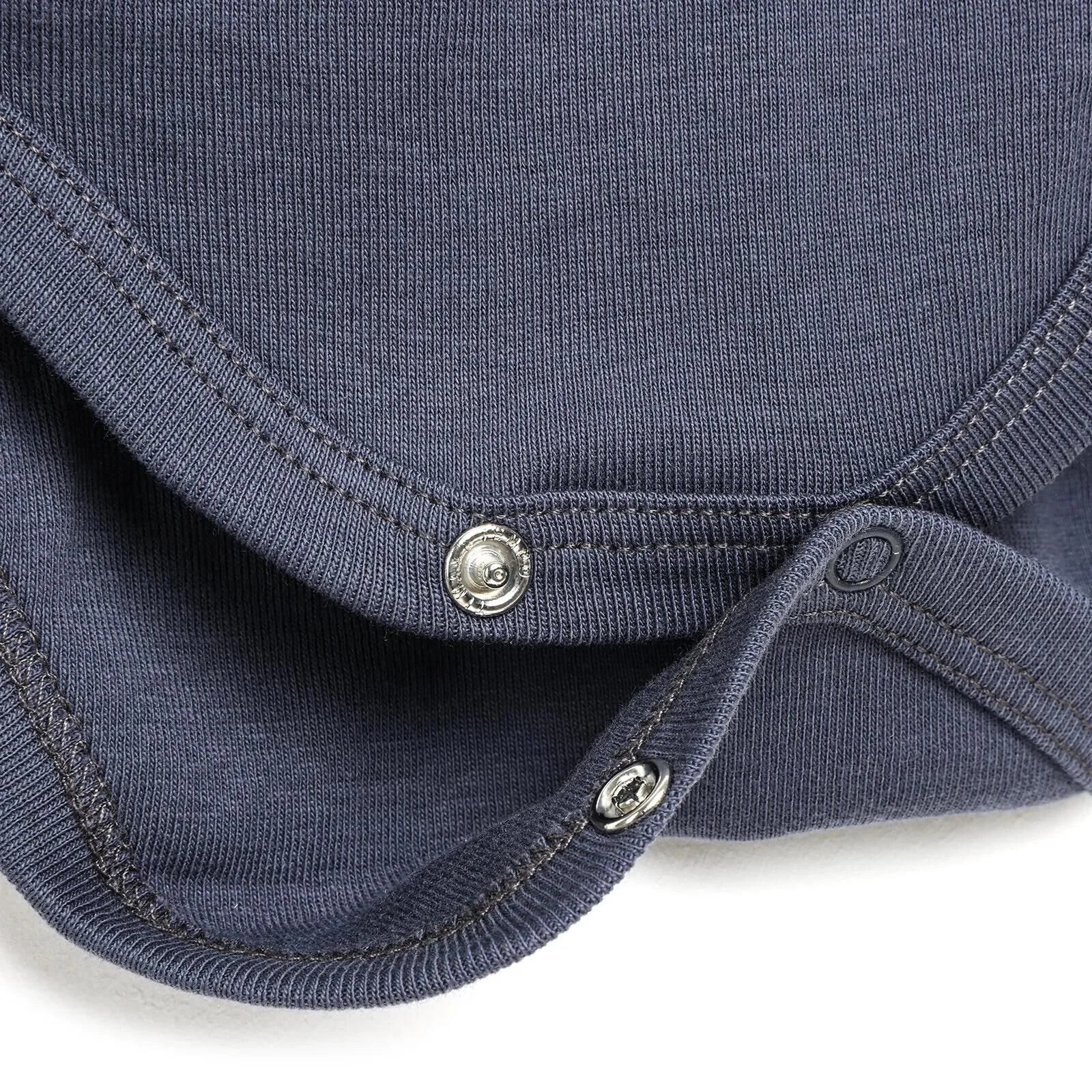 Motherlove Newborn Organic Sleeve Bodysuit - Charcoal - ebebek - Black Friday