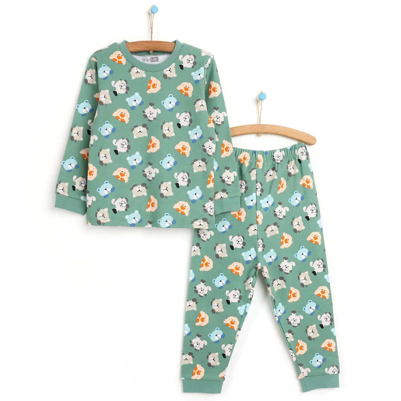 HelloBaby Basic Unisex Pyjamas Set - ebebek - Black Friday