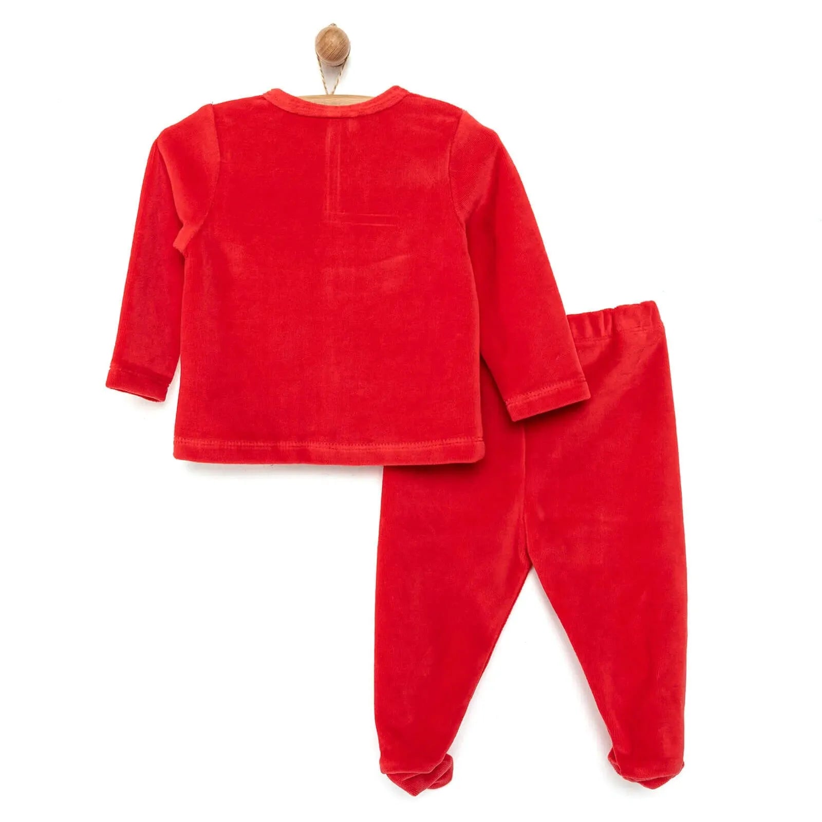 HelloBaby Cardigan - Footed Bottom - Red - ebebek - Black Friday