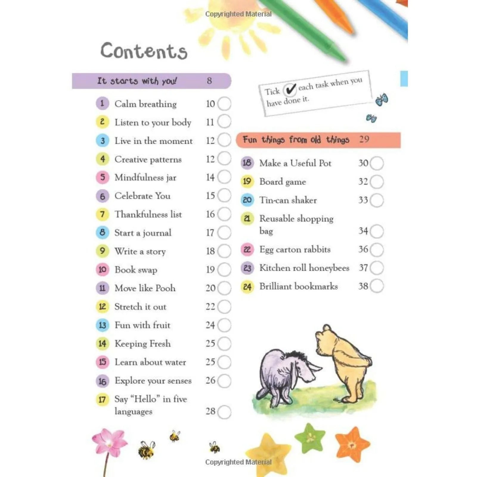 Disney Winnie the Pooh: 50 Things to Make the World a Better Place - ebebek - Black Friday