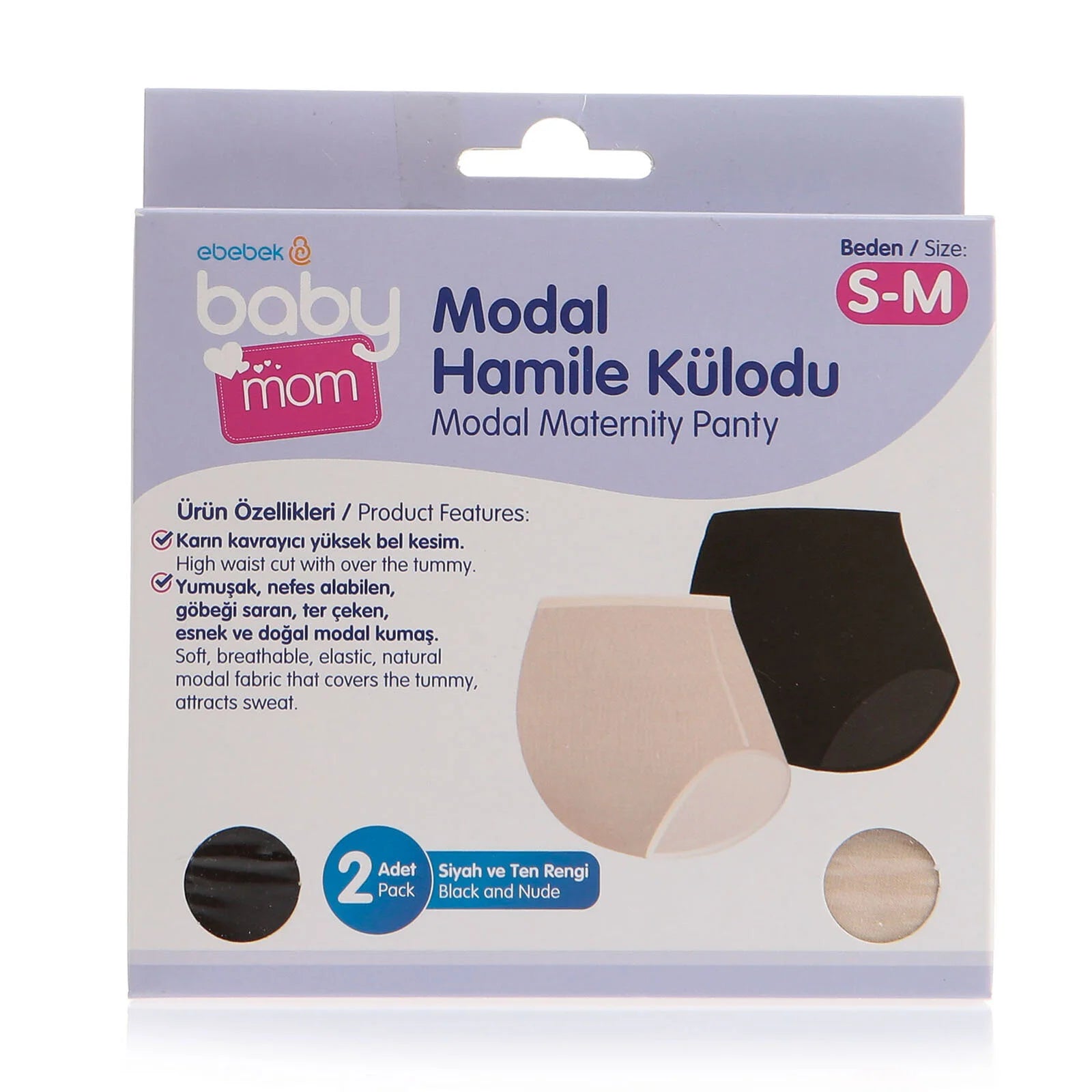 baby mom Maternity Briefs 2 pcs - Multicolour - ebebek - Black Friday