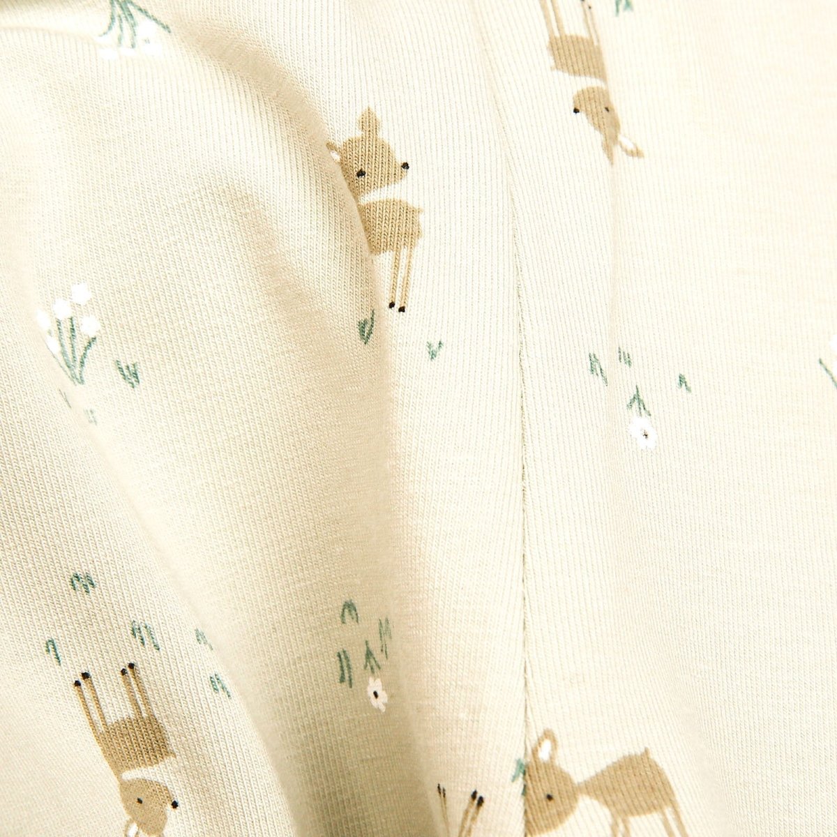 Antebies Newborn Deer Organic Footless Bottom - Grey - ebebek - Black Friday