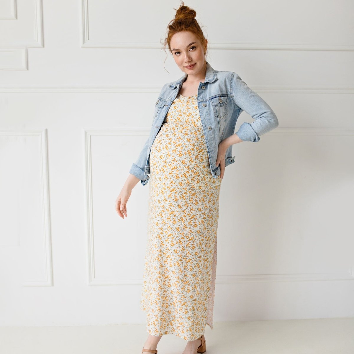 Bump&Milk Daisy - White+yellow flowers print - ebebek - Black Friday