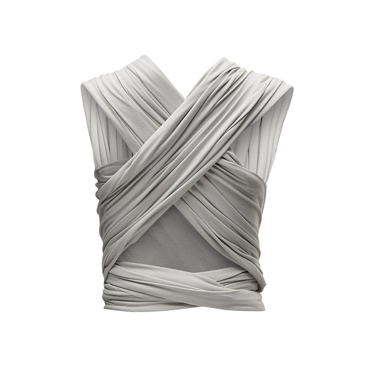 Gaia Carry Stretchy Baby Wrap Organic Cotton - Silver Grey - ebebek - Black Friday