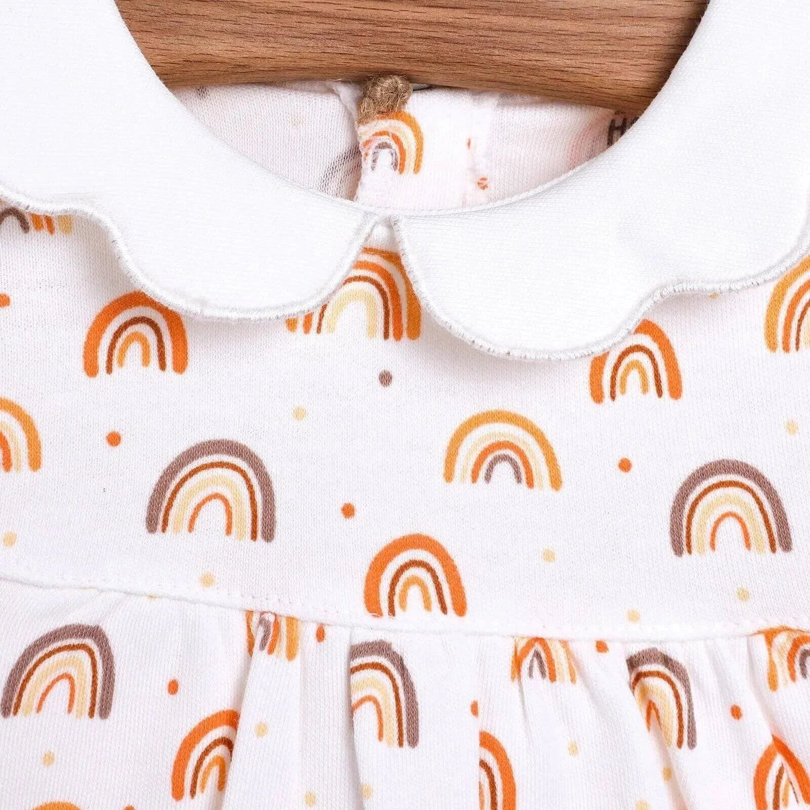 HelloBaby Newborn Baby Girl Romper - Ecru - ebebek - Black Friday