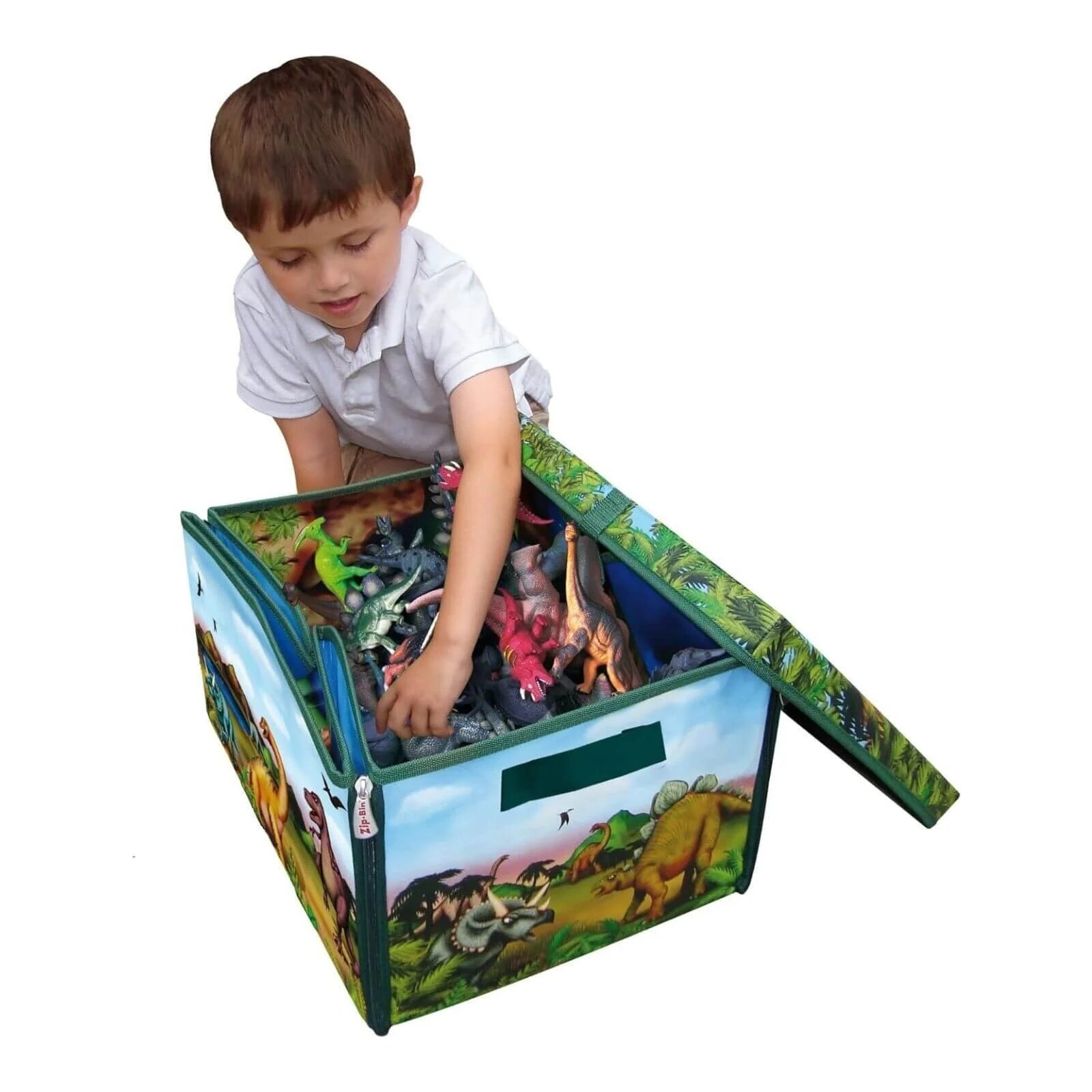 Peterkin Dinosaur ZipBin & Playmat Plus 2 pcs - ebebek - Black Friday
