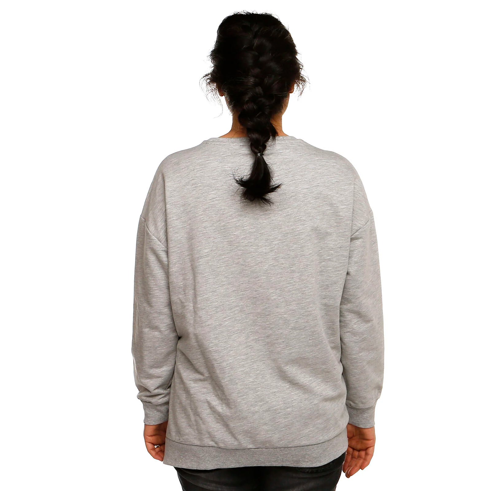 baby mom Maternity Sweatshirt - Grey Melange - ebebek - Black Friday