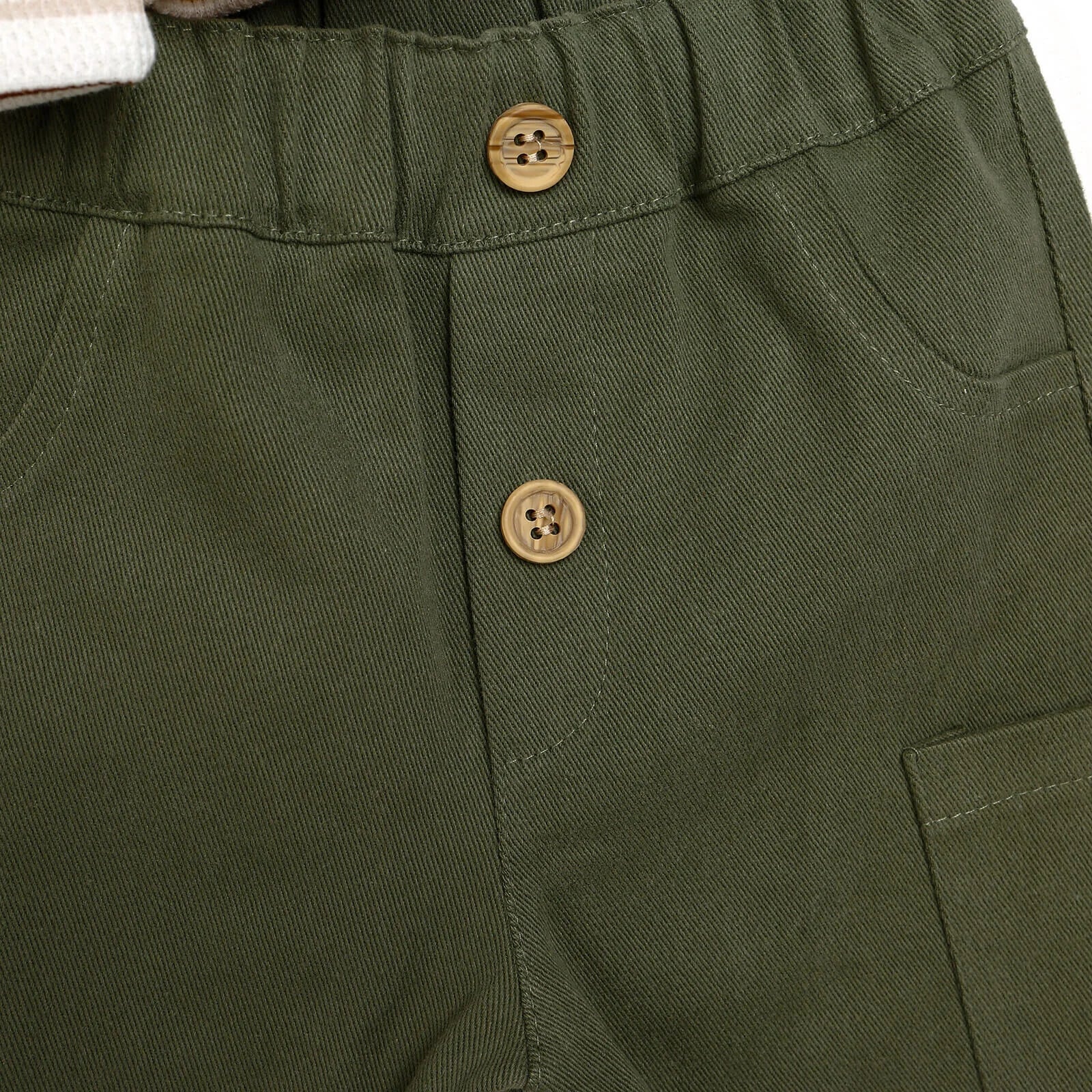 BabyZ Sweatshirt - Footless Bottom - Green - ebebek - Black Friday