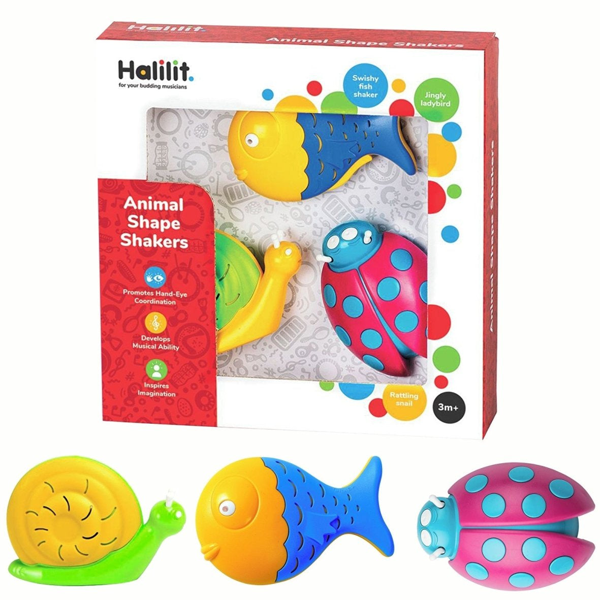 Halilit Animal Shaker Set - ebebek - Black Friday