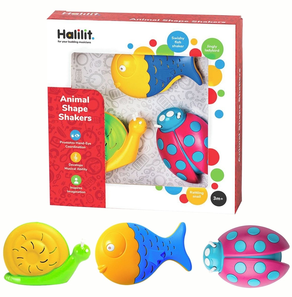 Halilit Animal Shaker Set - ebebek - Black Friday