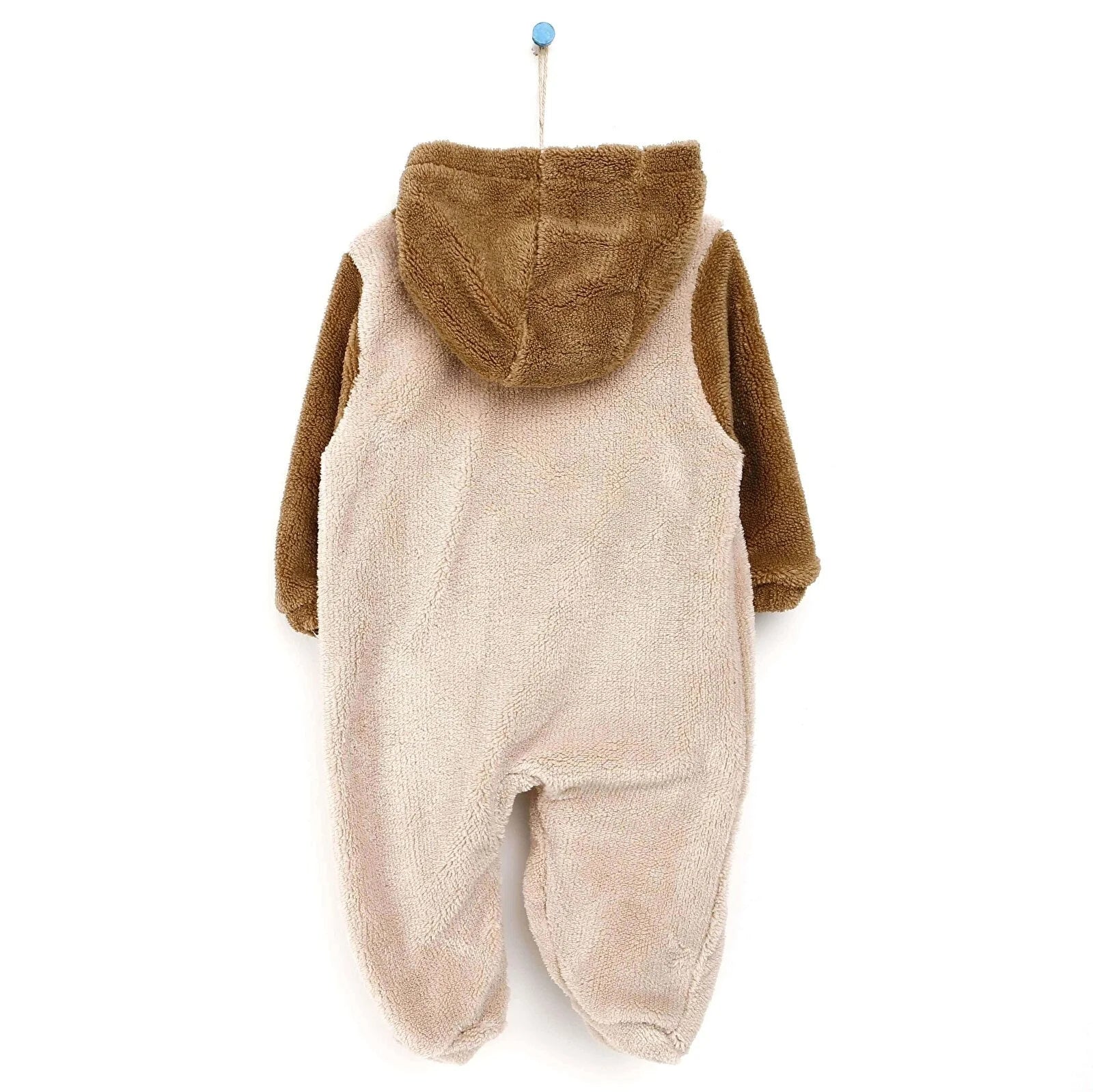 Midimod Newborn Baby Boy Cute Bear Welsoft Jumpsuit - Brown - ebebek - Black Friday