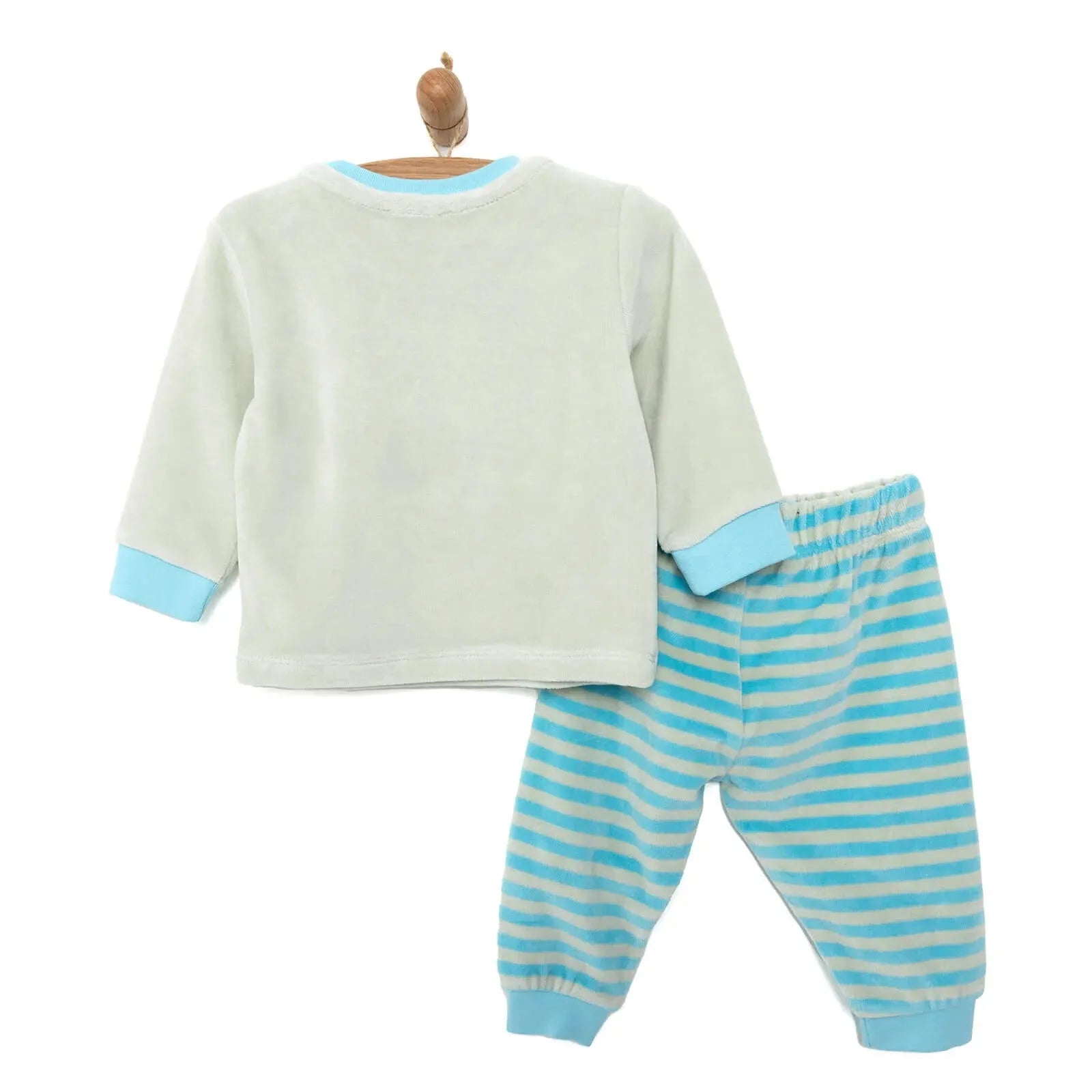 HelloBaby Velvet Pyjamas Set - ebebek - Black Friday