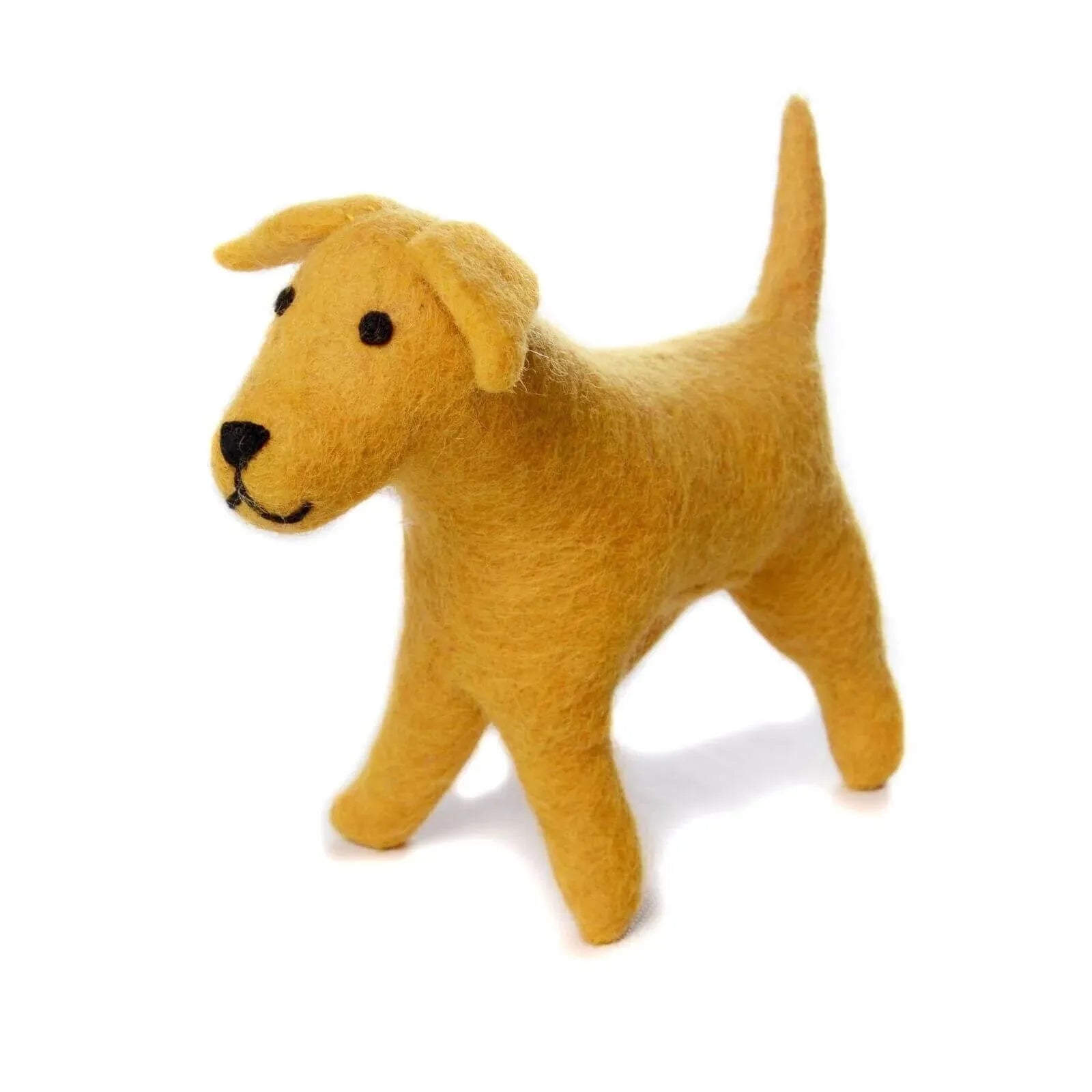 Amica Felt Golden Labrador Toy Yellow 15cm - ebebek - Black Friday