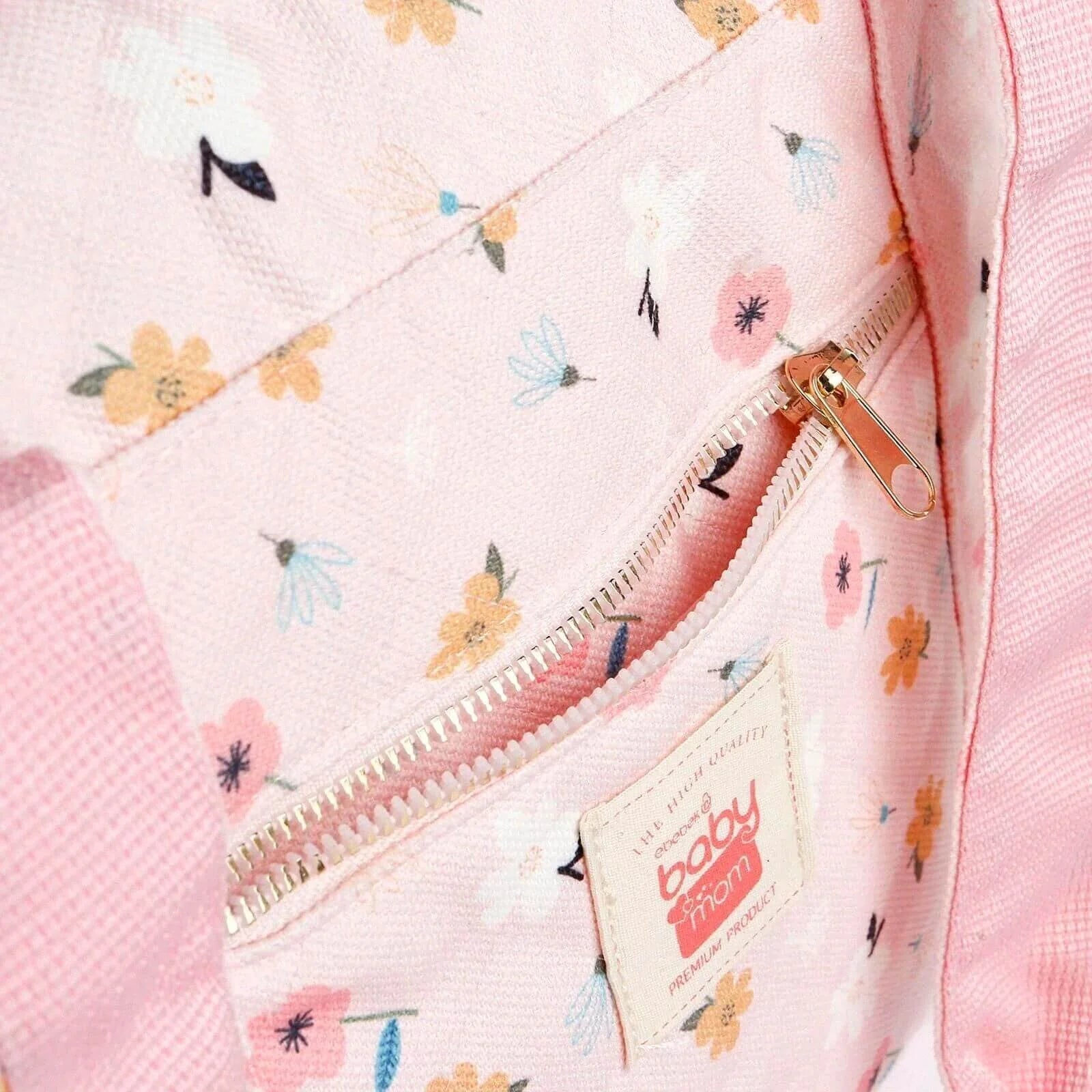 baby mom Flower Baby Care Changing Bag - Light Pink - ebebek - Black Friday