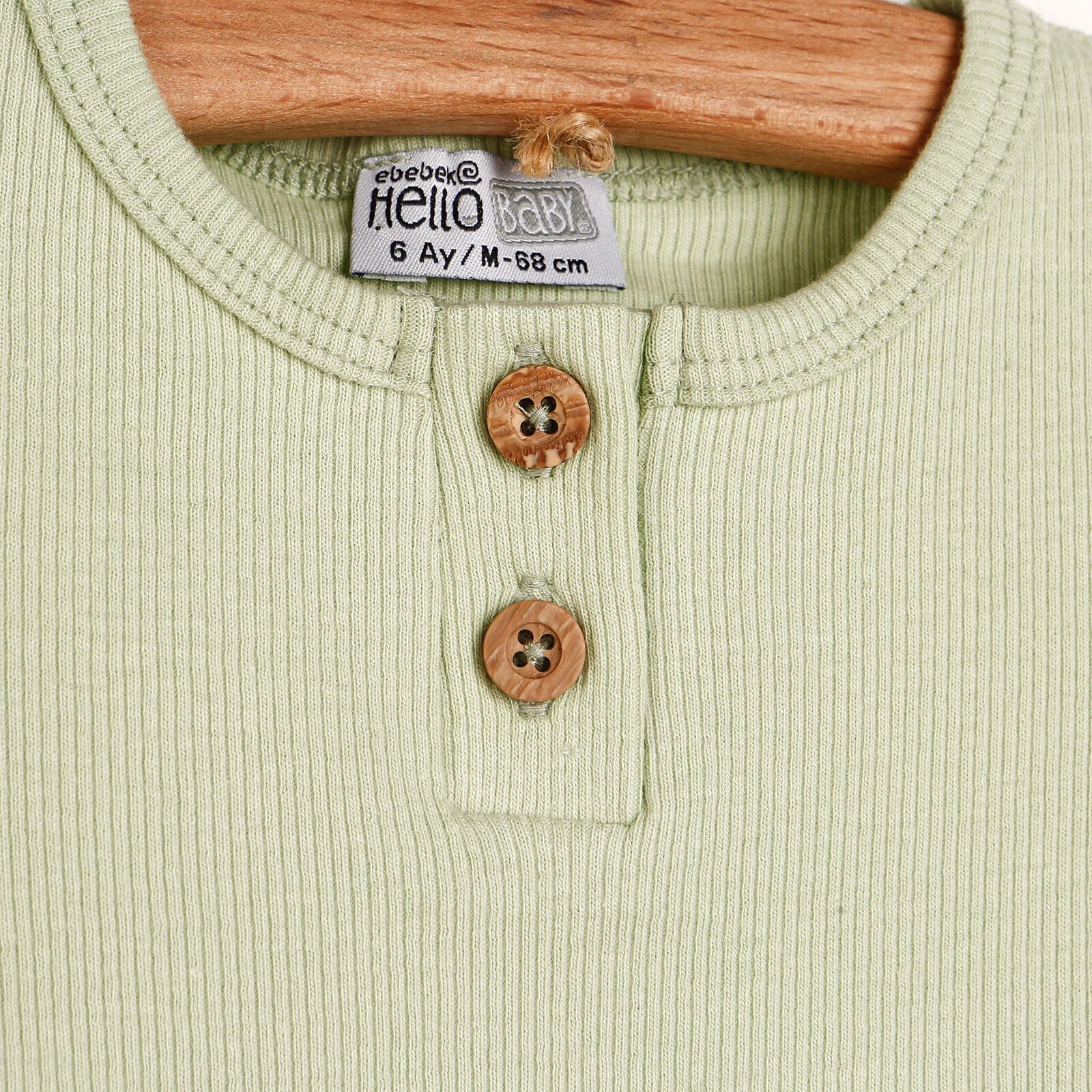 HelloBaby Basic 2 Piece Short Sleeve Short Overalls - Ginger - ebebek - Black Friday