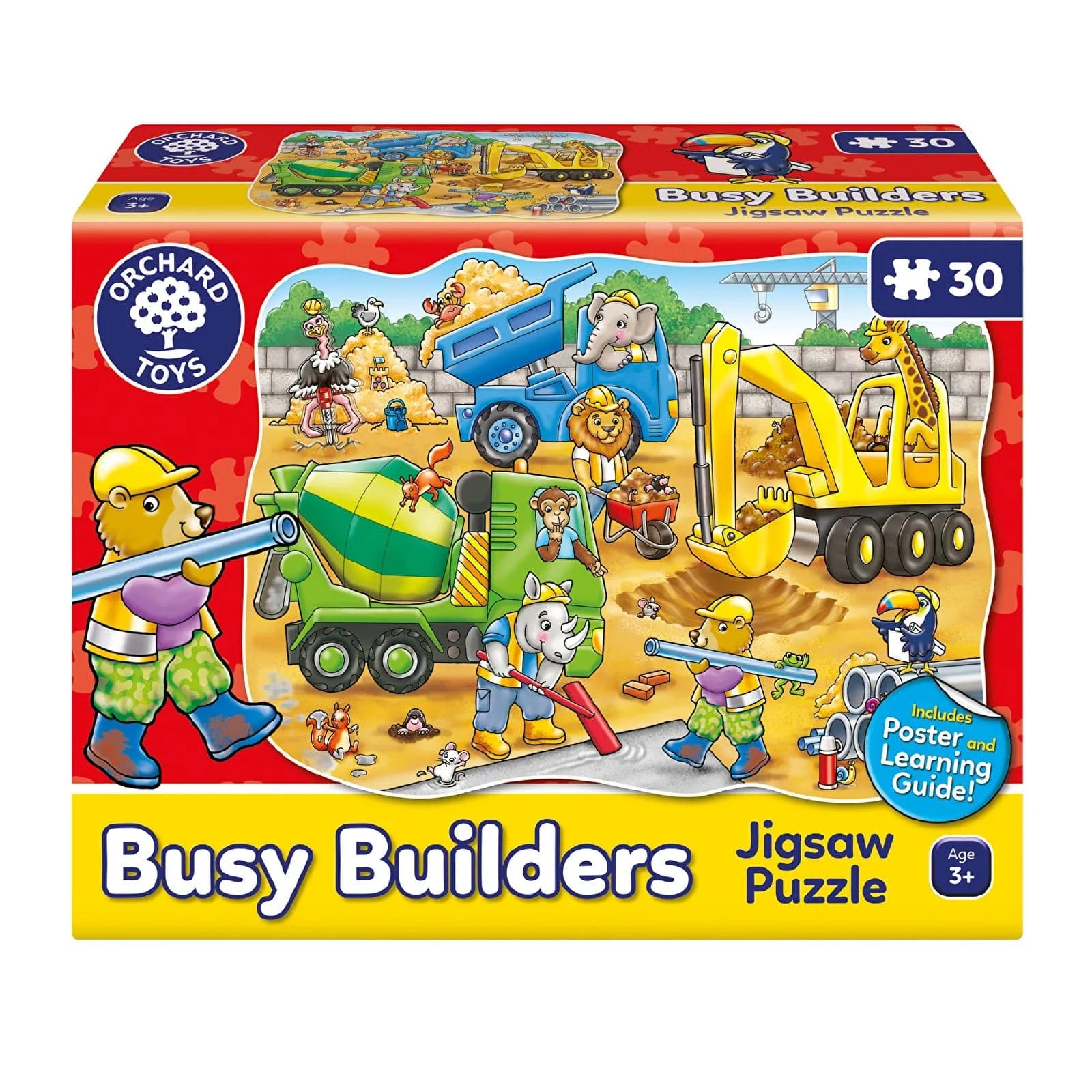 Orchard Toys Busy Builders Jigsaw Puzzle - ebebek - Black Friday