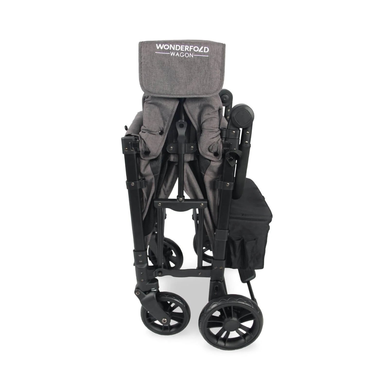 Wonderfold W2 Elite Double Stroller Wagon - Charcoal Grey - ebebek - Black Friday
