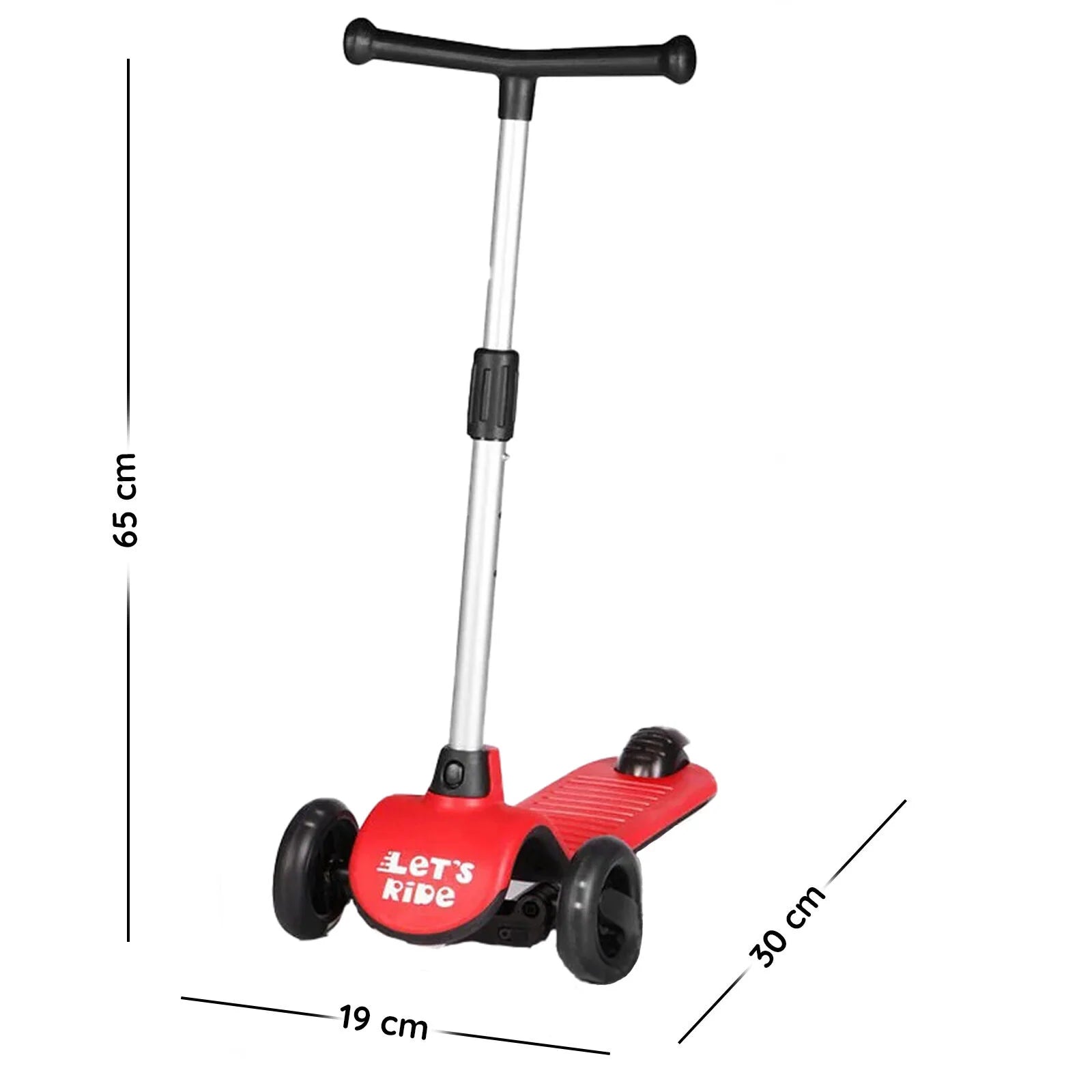 Let's Be Child Let's Ride 3 Wheels Scooter - Red - ebebek - Black Friday