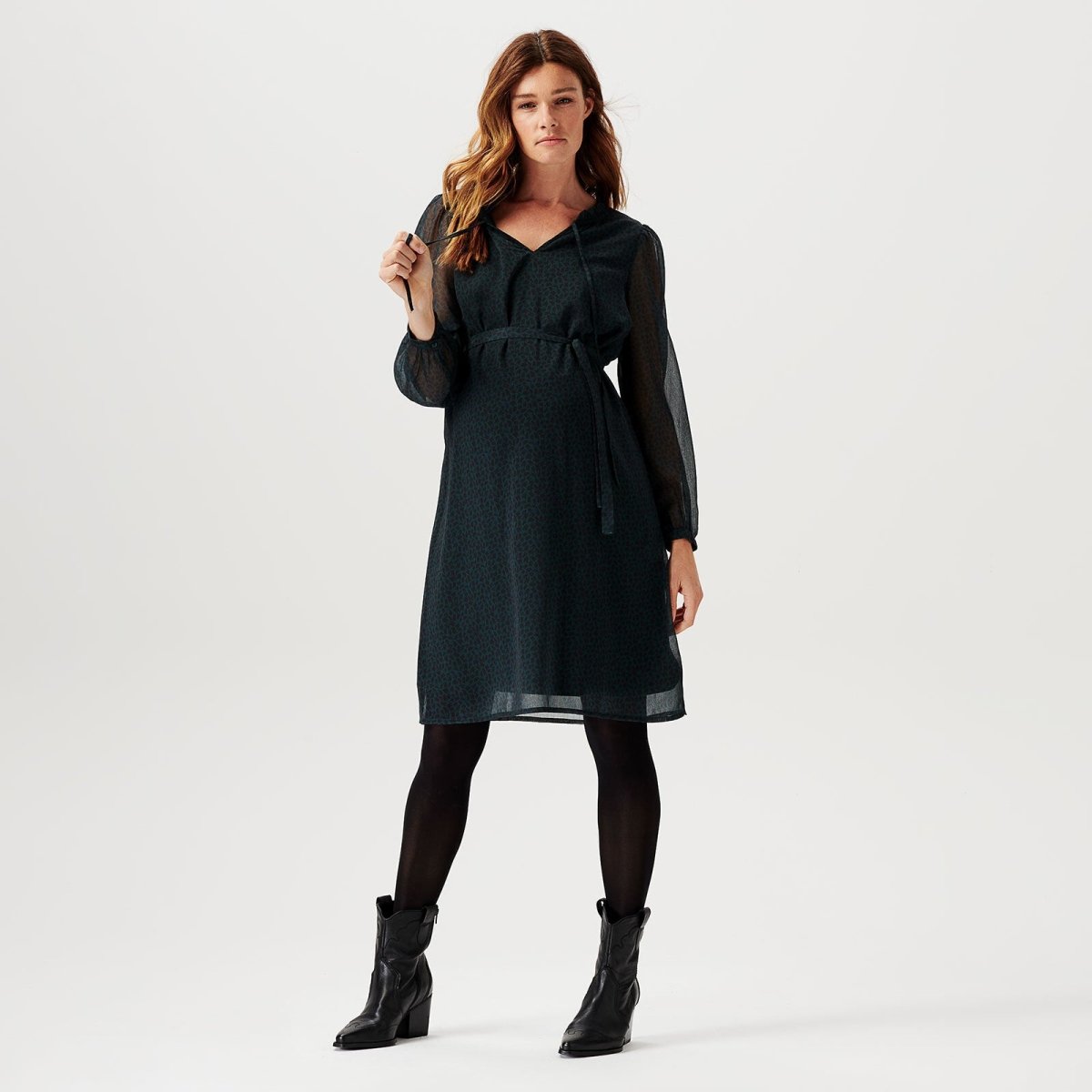 Noppies DreShort Sleeve Roser Long Sleeve - Green Gables - ebebek - Black Friday