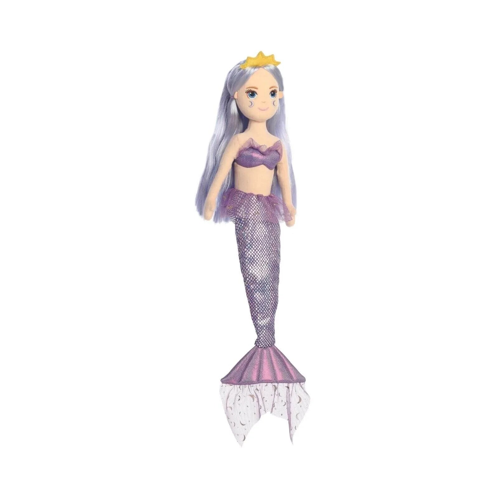 Sea Sparkles Lavender Mermaid Soft Toy - ebebek - Black Friday