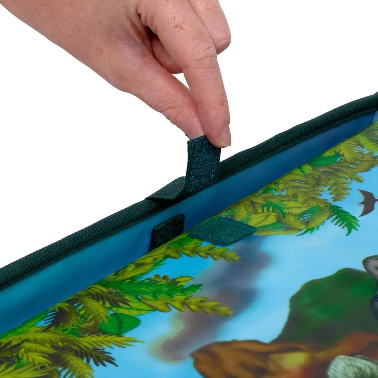 Peterkin Dinosaur ZipBin & Playmat Plus 2 pcs - Peterkin - ebebek