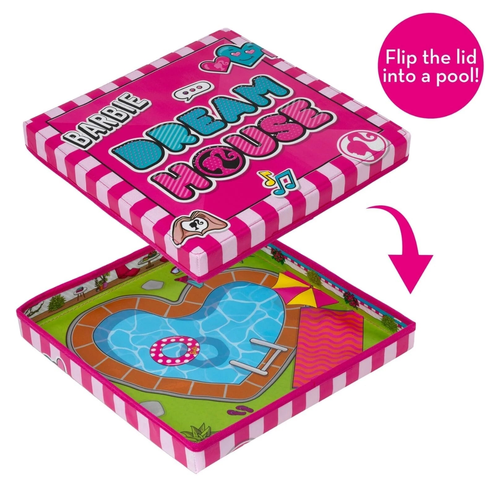 Barbie Dream House ZipBin & Playmat - ebebek - Black Friday