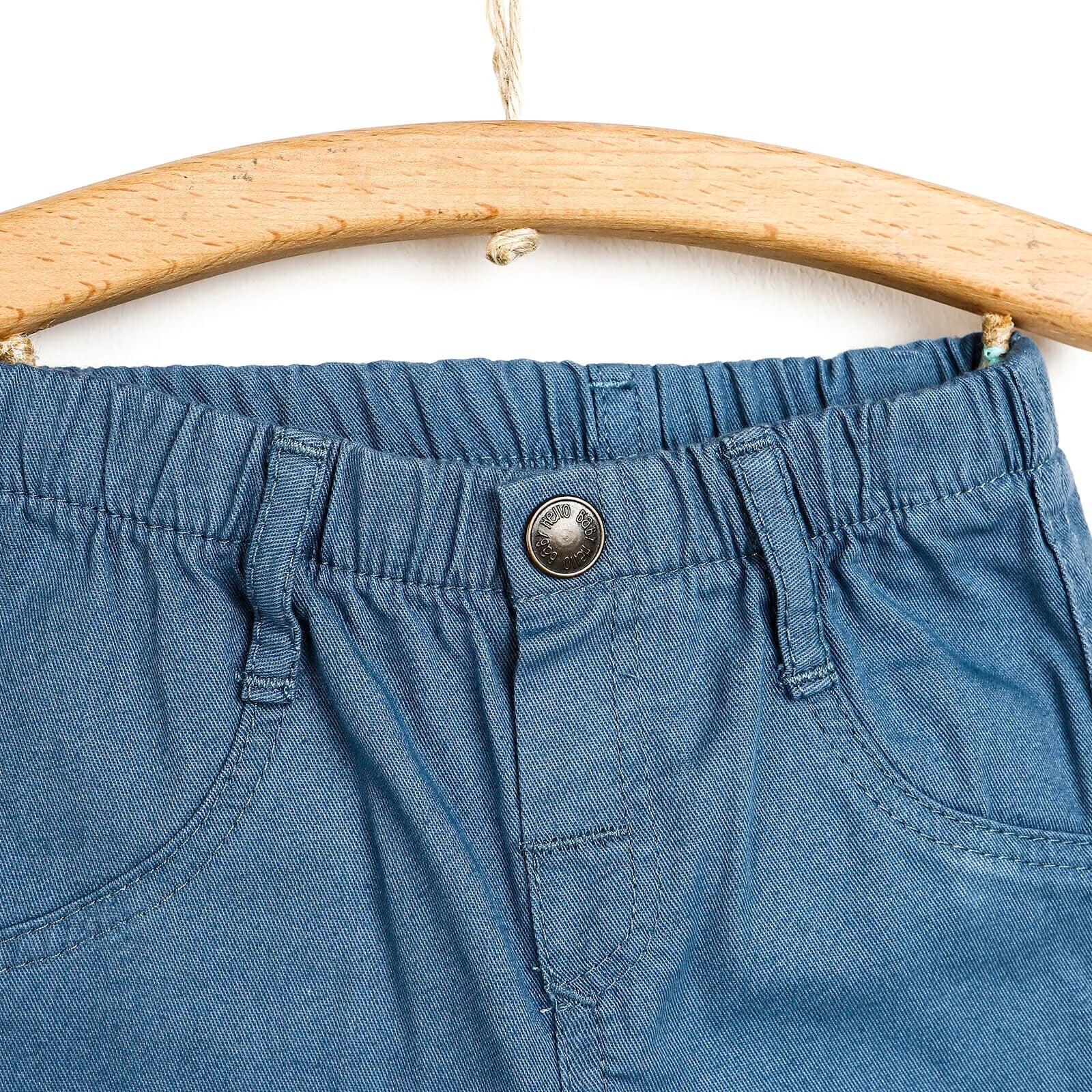 HelloBaby Basic Baby Boy Woven Pants - Dark Blue - ebebek - Black Friday