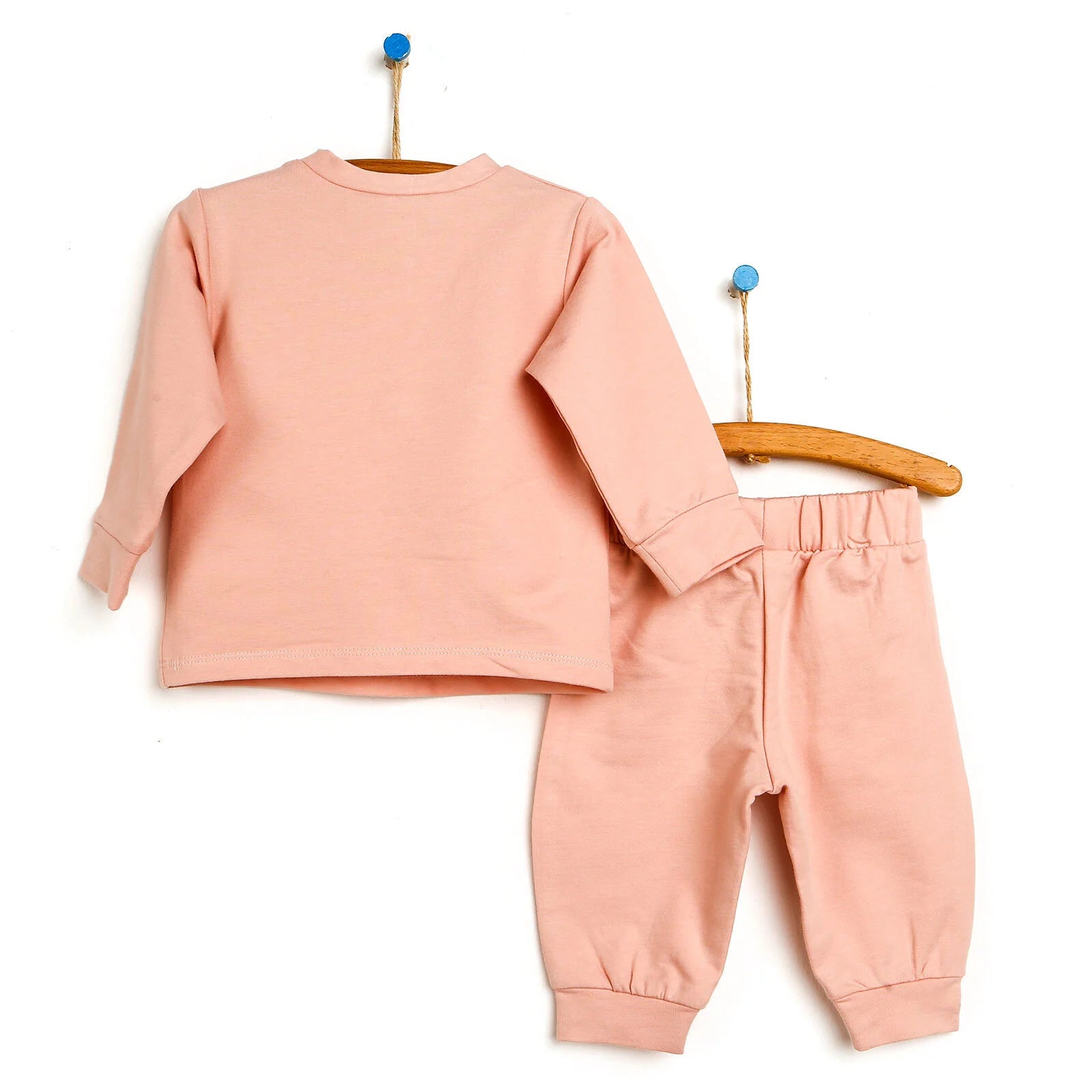 HelloBaby Basic Printed Baby Tracksuit - Pink - ebebek - Black Friday