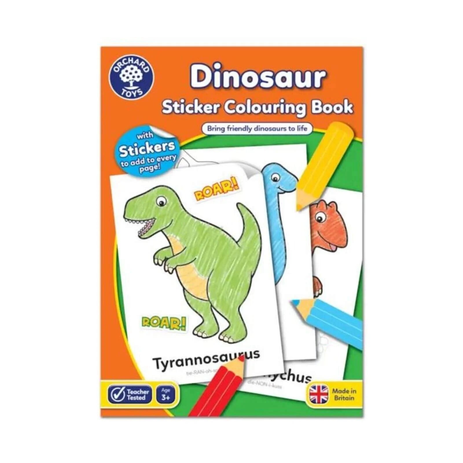 Orchard Toys Dinosaur Colouring Book - ebebek - Black Friday