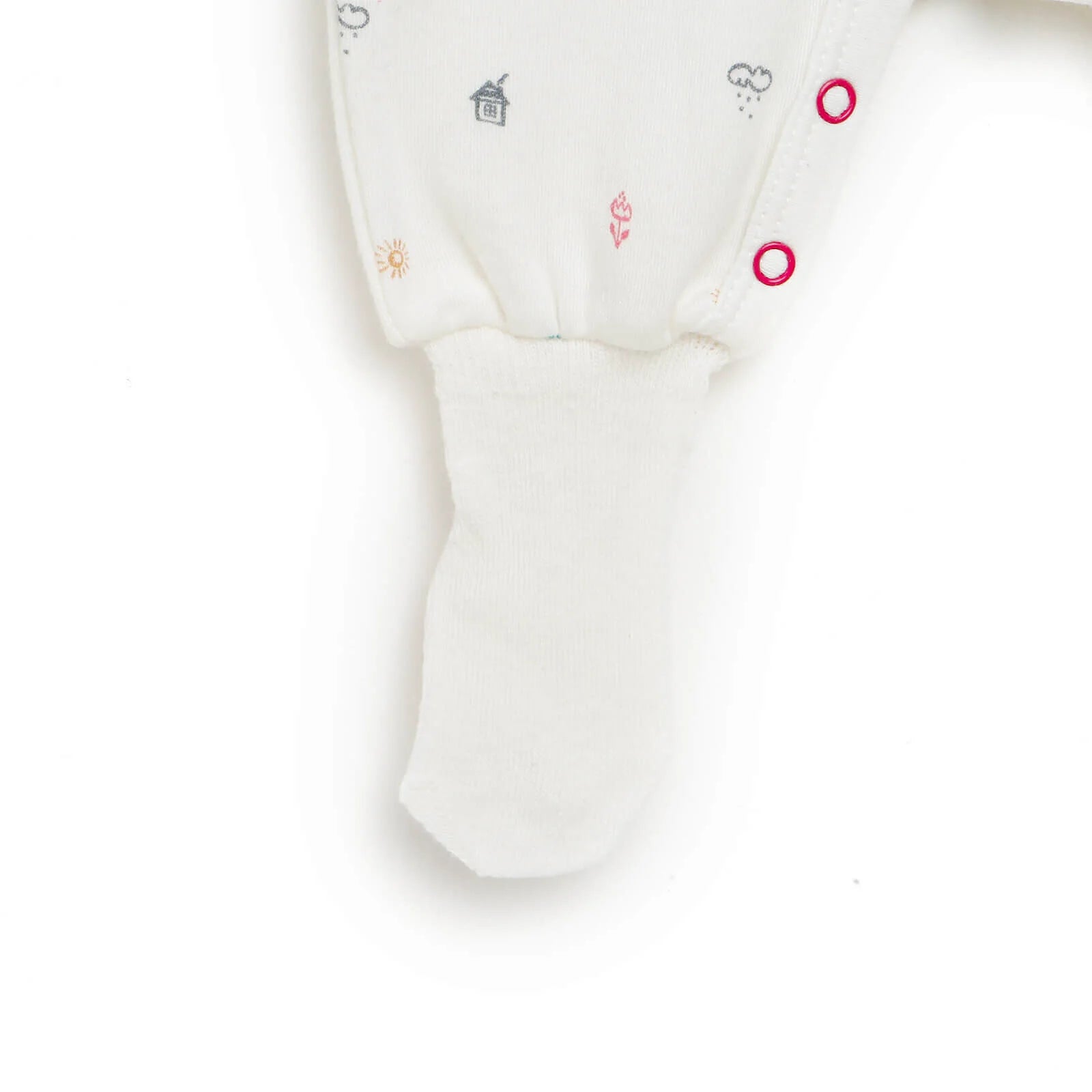 HelloBaby Newborn Baby Girl Footed Jumpsuit - Beige Melange - ebebek - Black Friday