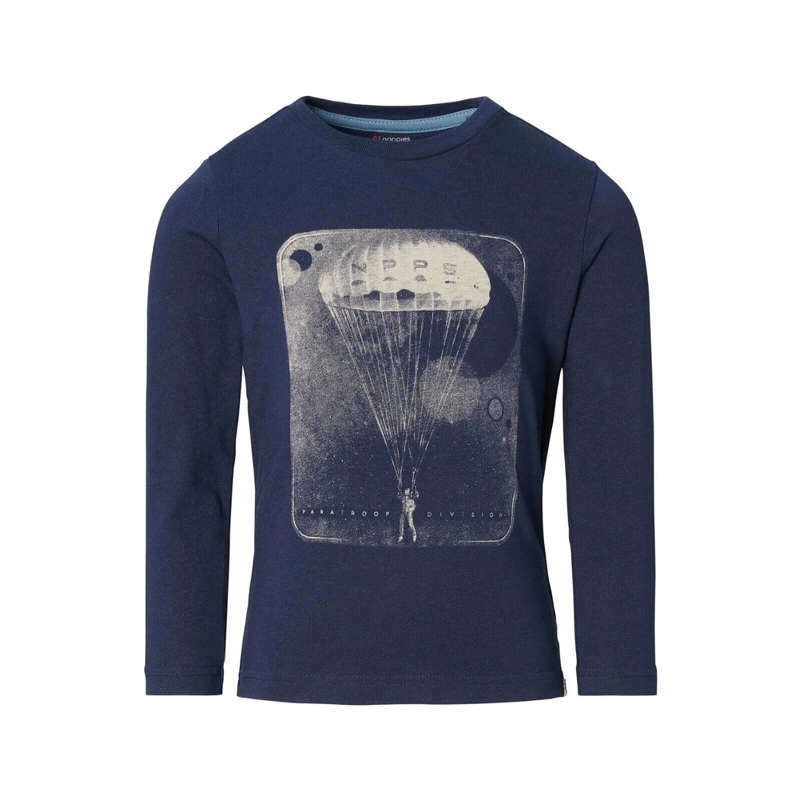 Noppies Boys T-shirt Long Sleeve Kershaw - Black Iris - ebebek - Black Friday