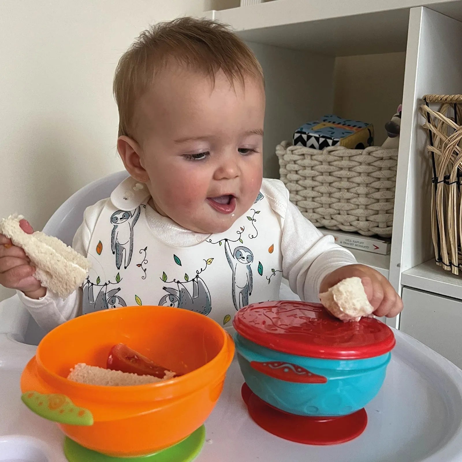 Nuby Suction Bowls Pack of 2 - ebebek - Black Friday