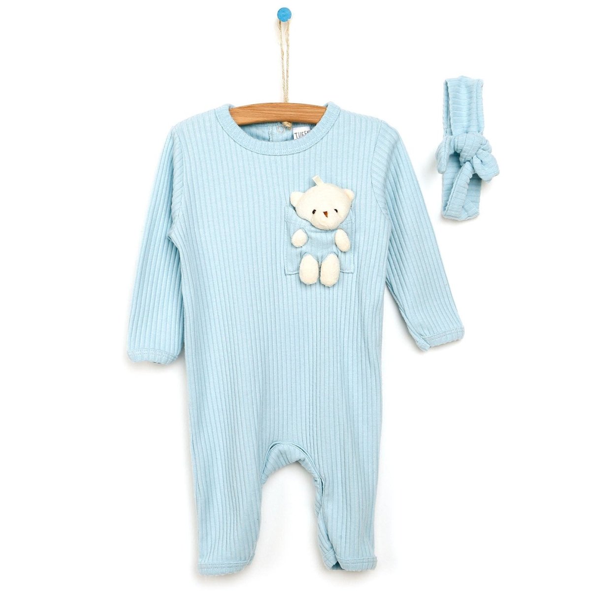 Tuffy Jumpsuit - Light Blue - ebebek - Black Friday