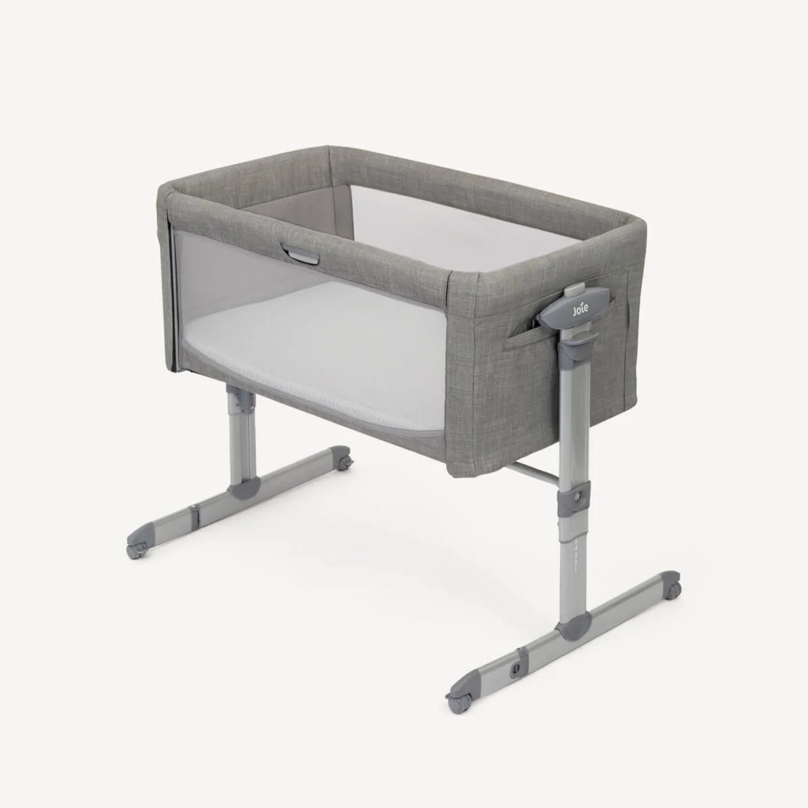 Joie Roomie Glide Bedside Crib - Foggy Grey - ebebek - Black Friday