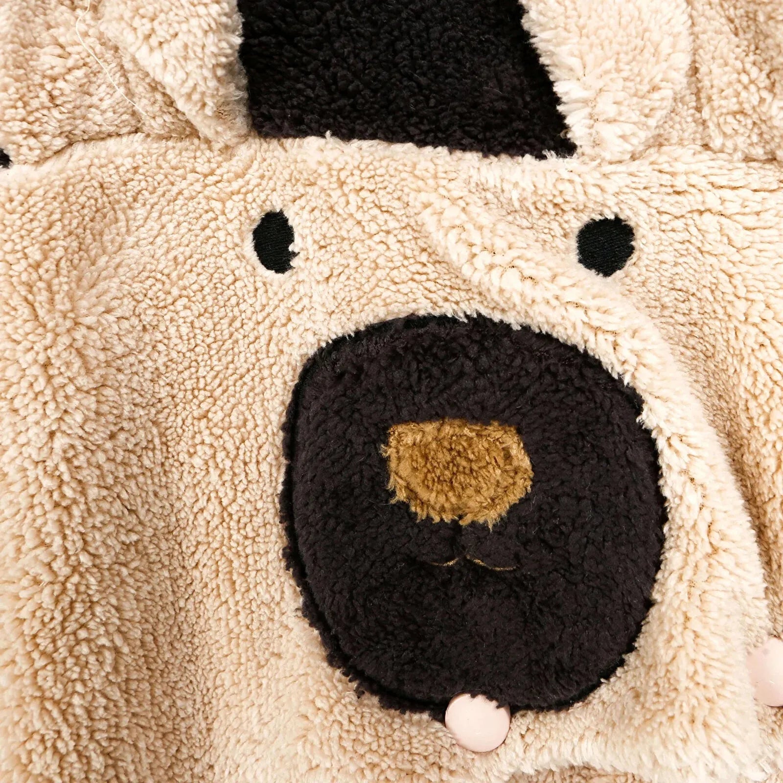 Midimod Newborn Baby Boy Cute Bear Welsoft Jumpsuit - Anthracite - ebebek - Black Friday